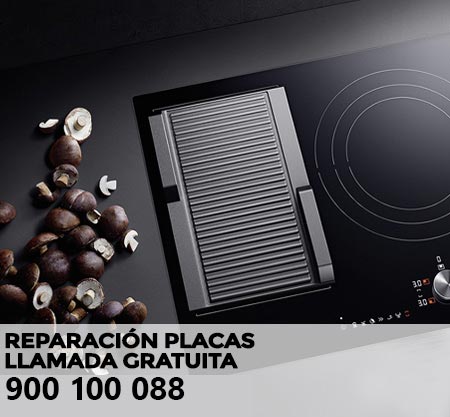 Reparación averías placa de cocción Bauknecht